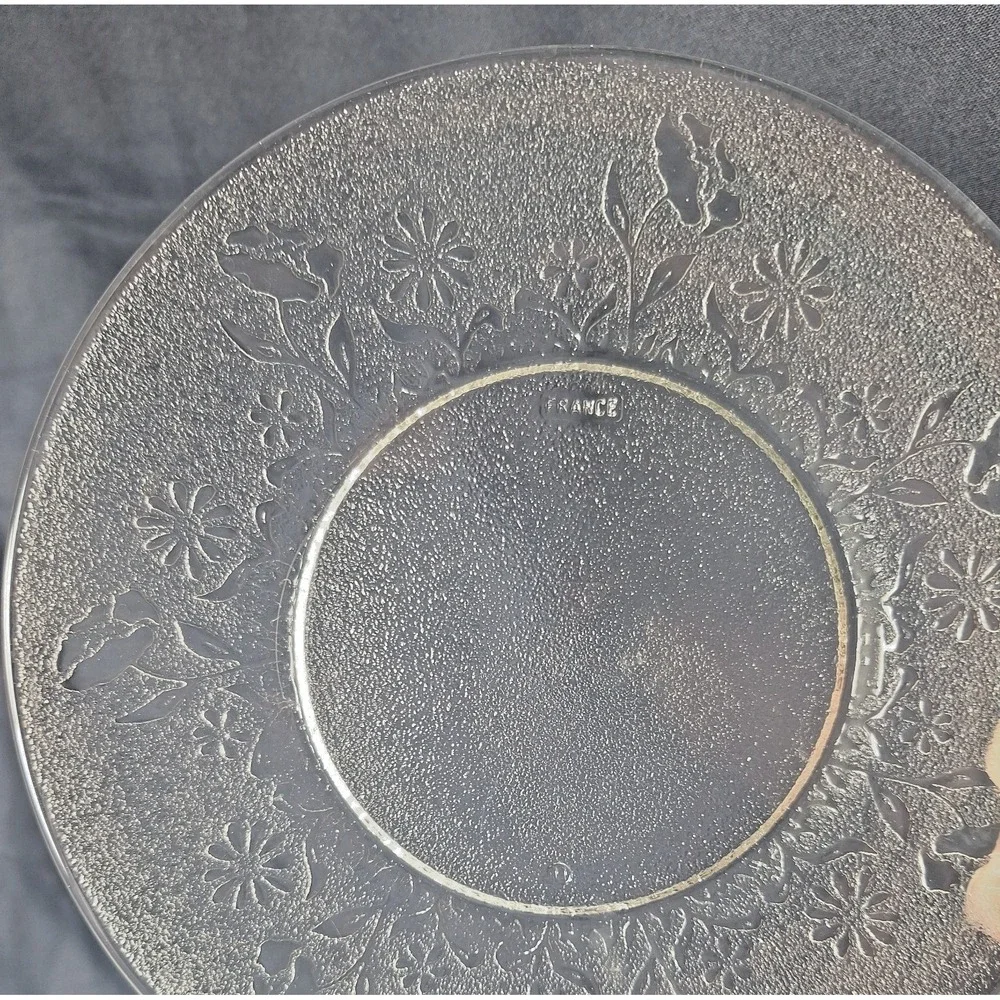 Vintage 12 Anchor Hocking 7.5 in Plates Caroline 1970s 3 boxes of 4 Grannycore